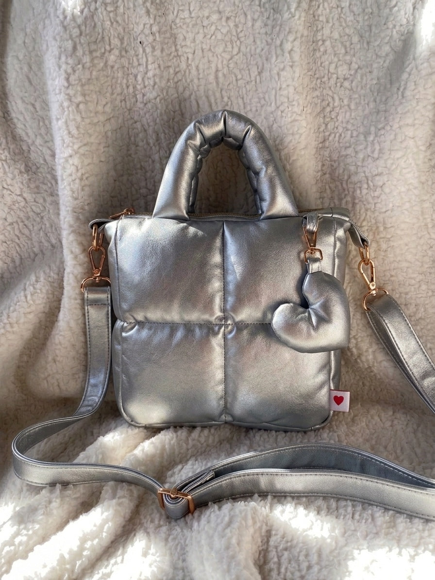 Baby Puffer Plata