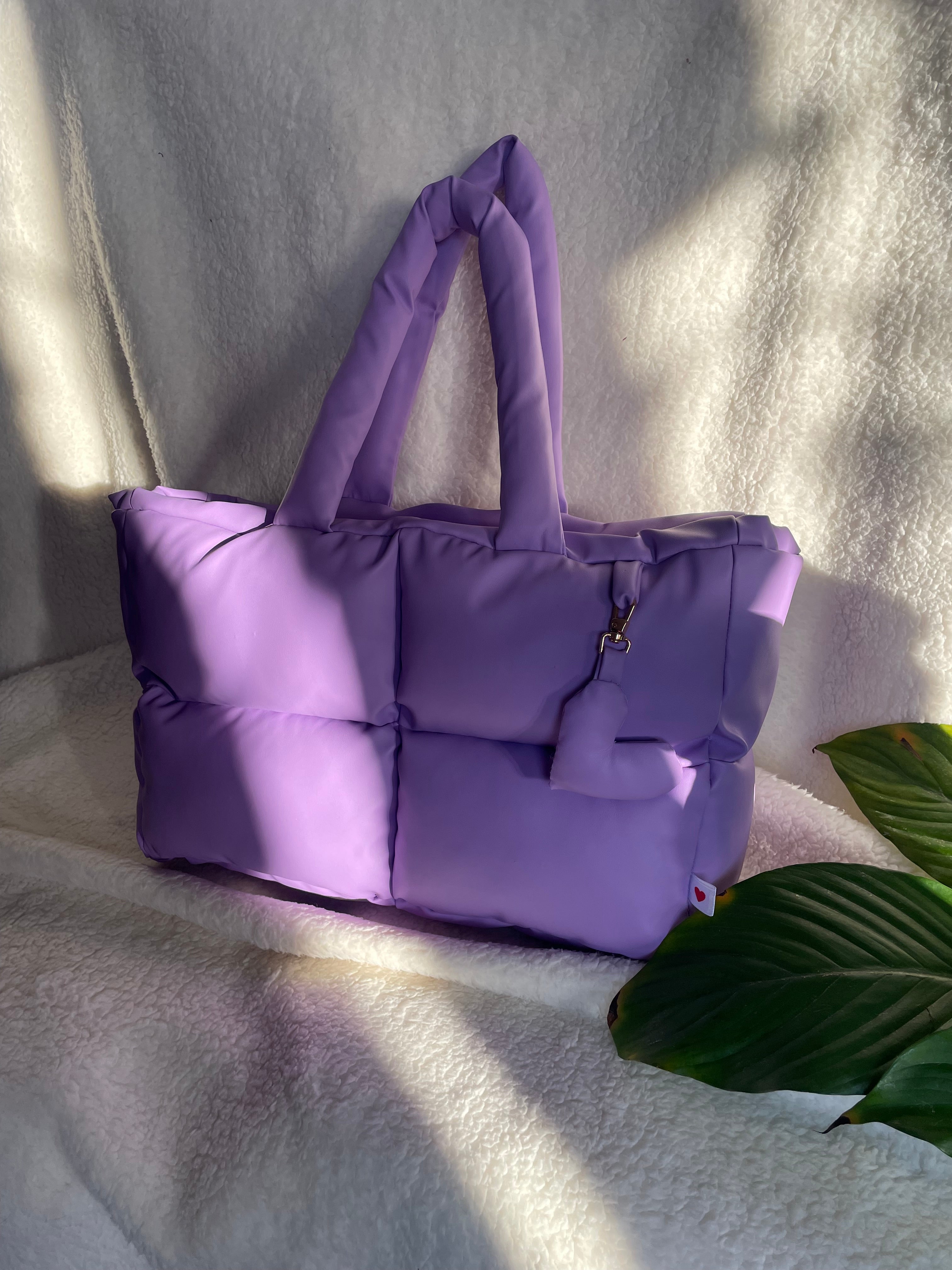 Maxi puffer Lavanda