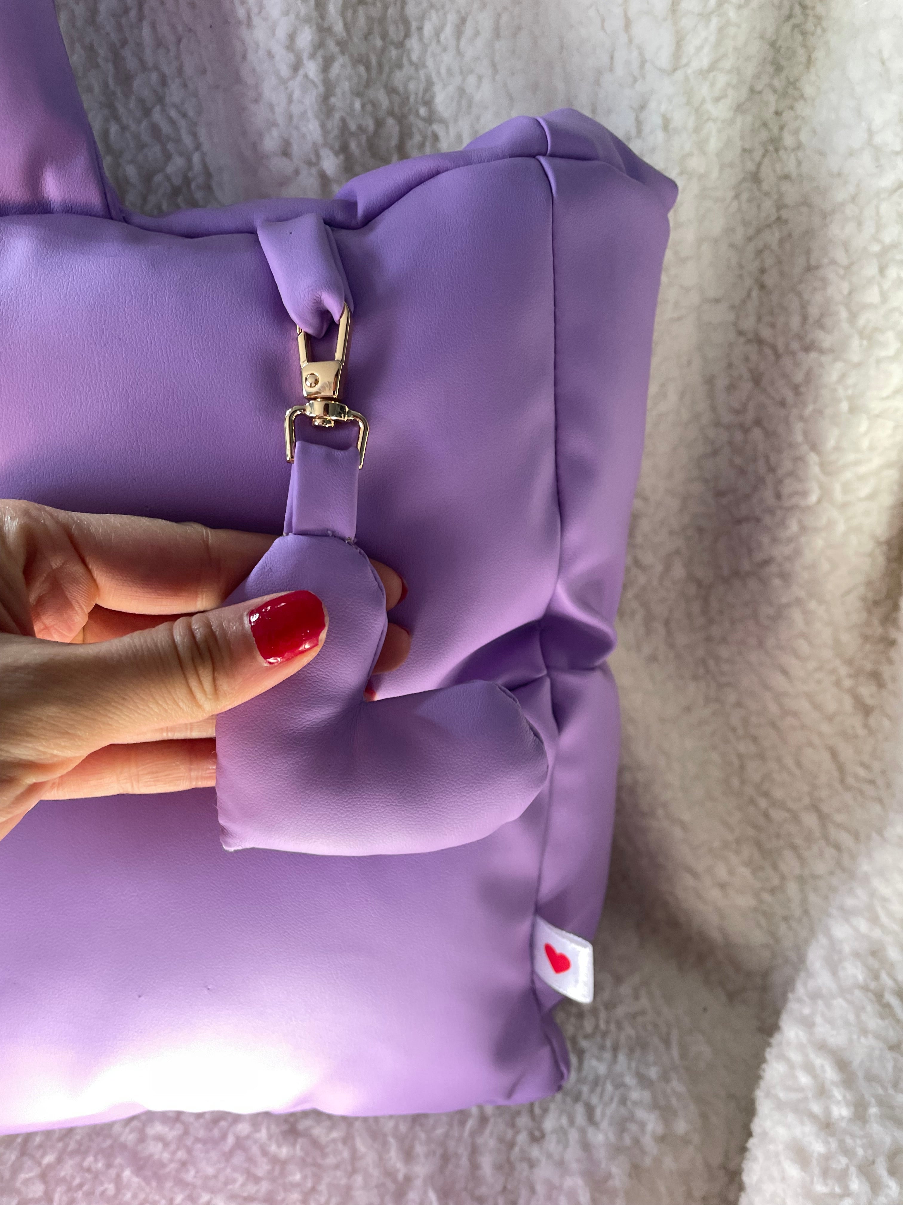Maxi puffer Lavanda