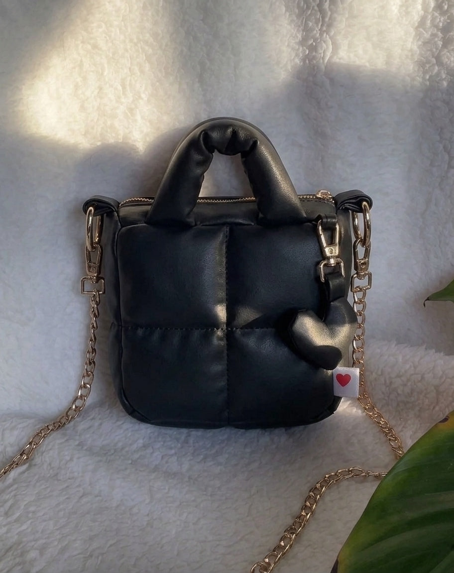Micro Puffer Negra