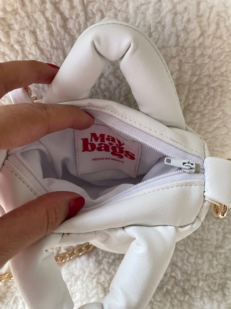 Micro Puffer Blanca
