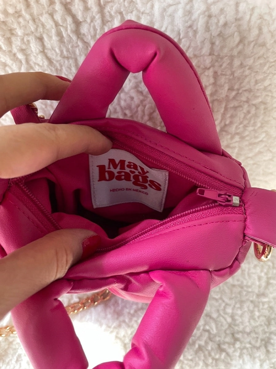 Micro Puffer Fucsia