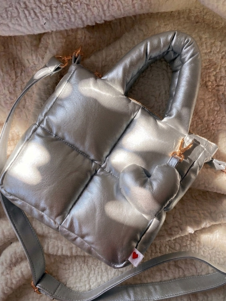 Baby Puffer Plata