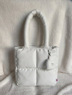 Midi Puffer Blanca