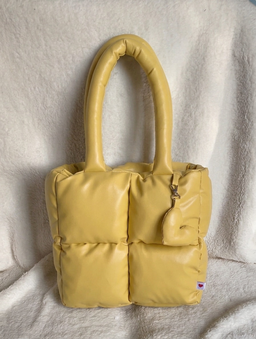 Midi Puffer Amarillo