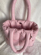 Midi Puffer Rosa Claro