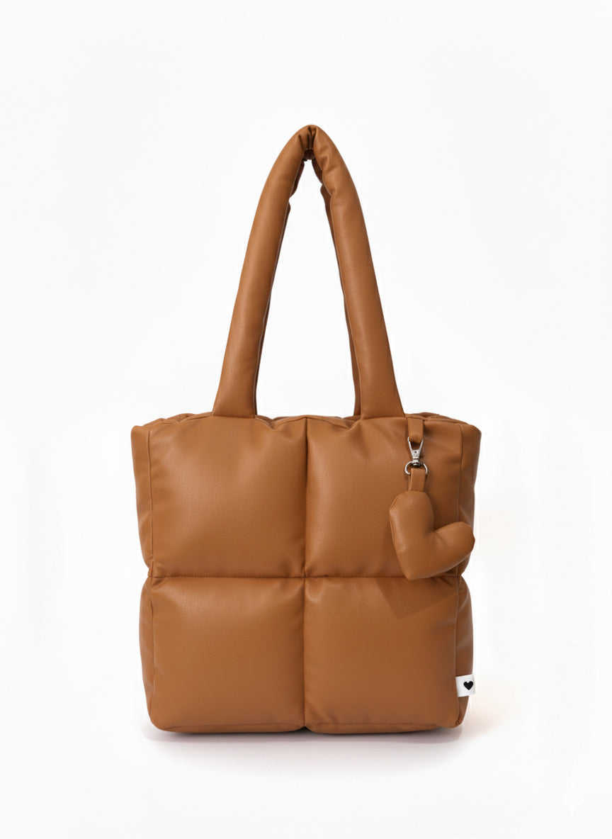 Midi Puffer Camel