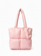 Midi Puffer Rosa Claro