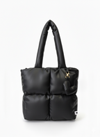 Midi Puffer Negra
