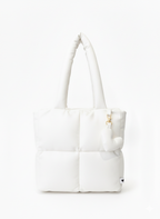 Midi Puffer Blanca