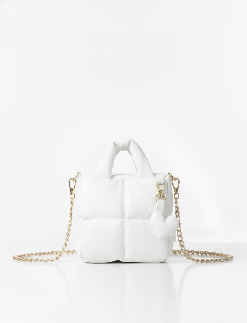Micro Puffer Blanca