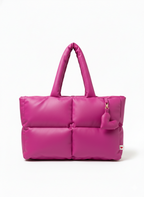Maxi puffer fucsia