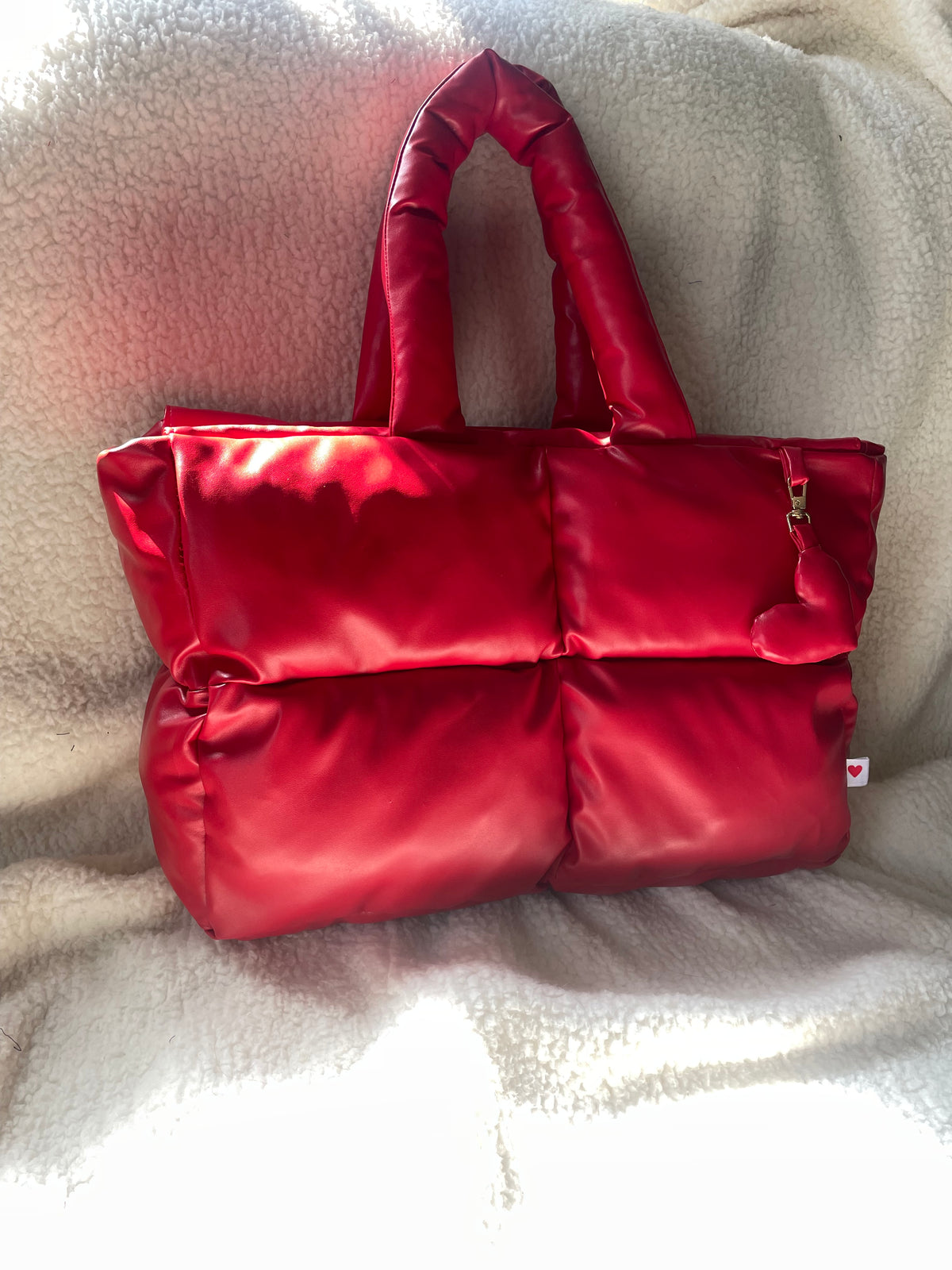 Maxi puffer Roja