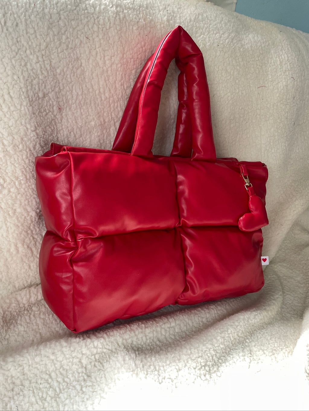 Maxi puffer Roja