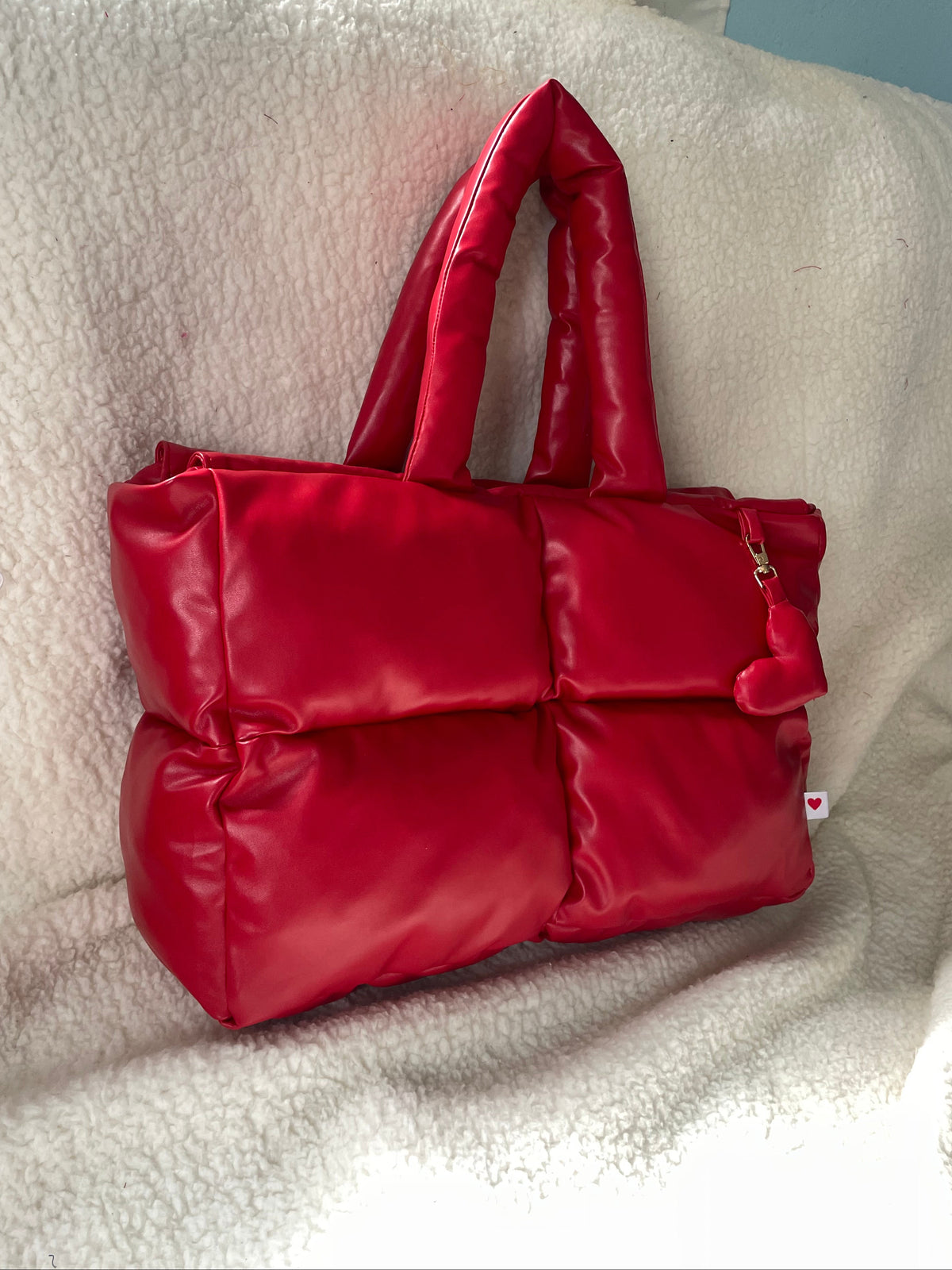 Maxi puffer Roja