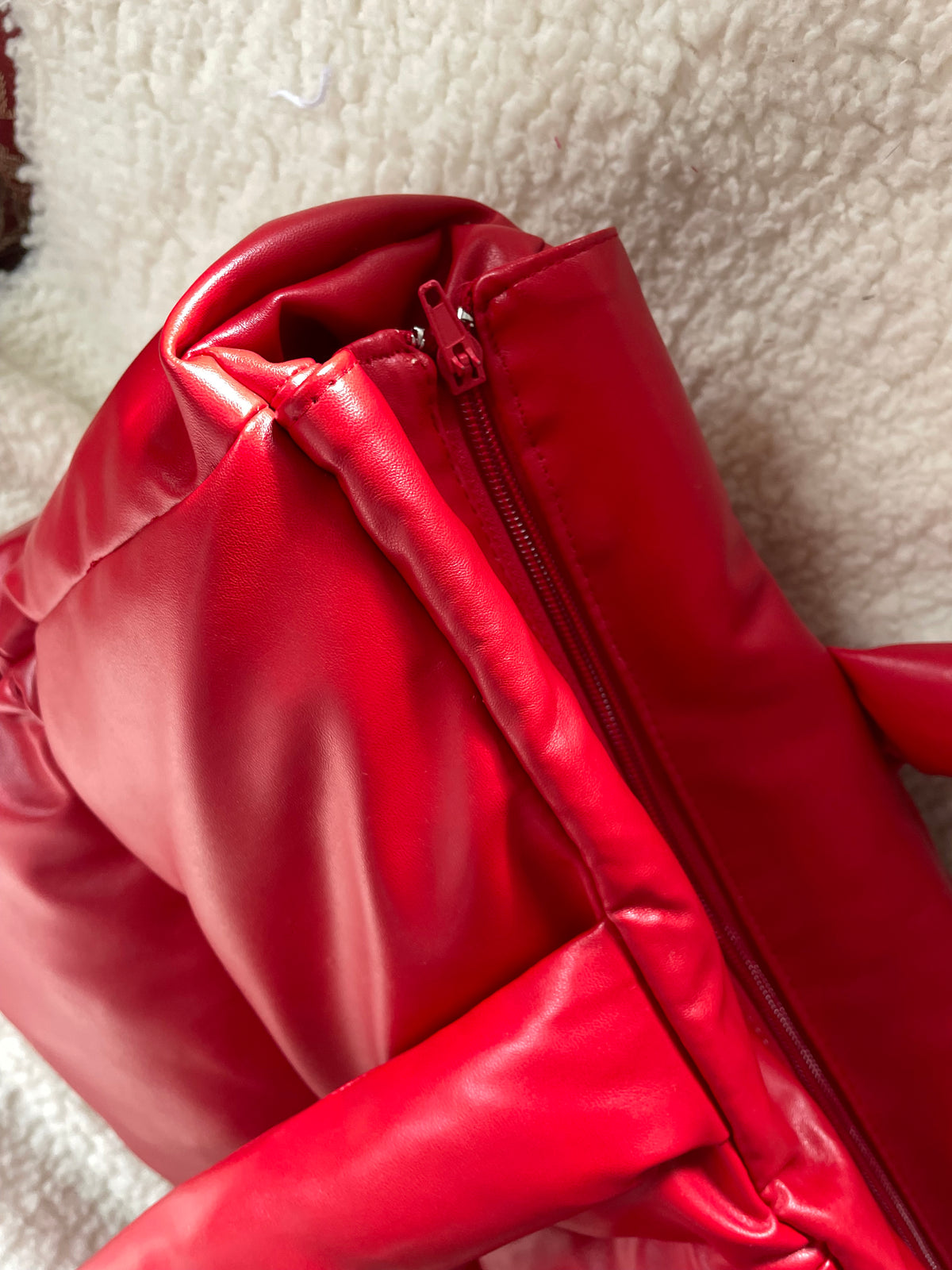 Maxi puffer Roja