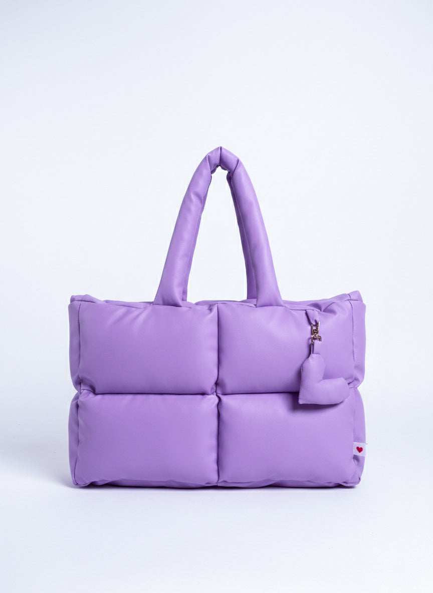 Maxi puffer Lavanda