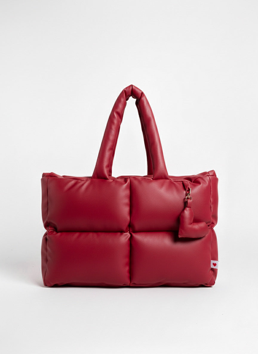 Maxi puffer Roja