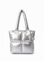 Midi Puffer Plata