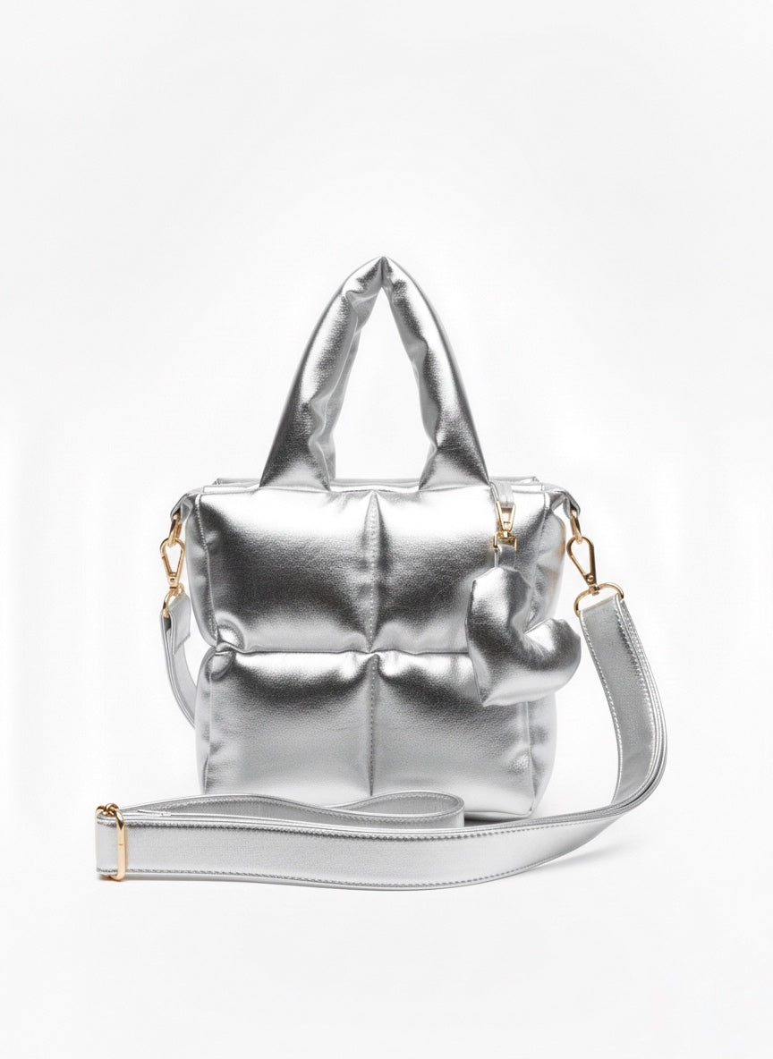 Baby Puffer Plata