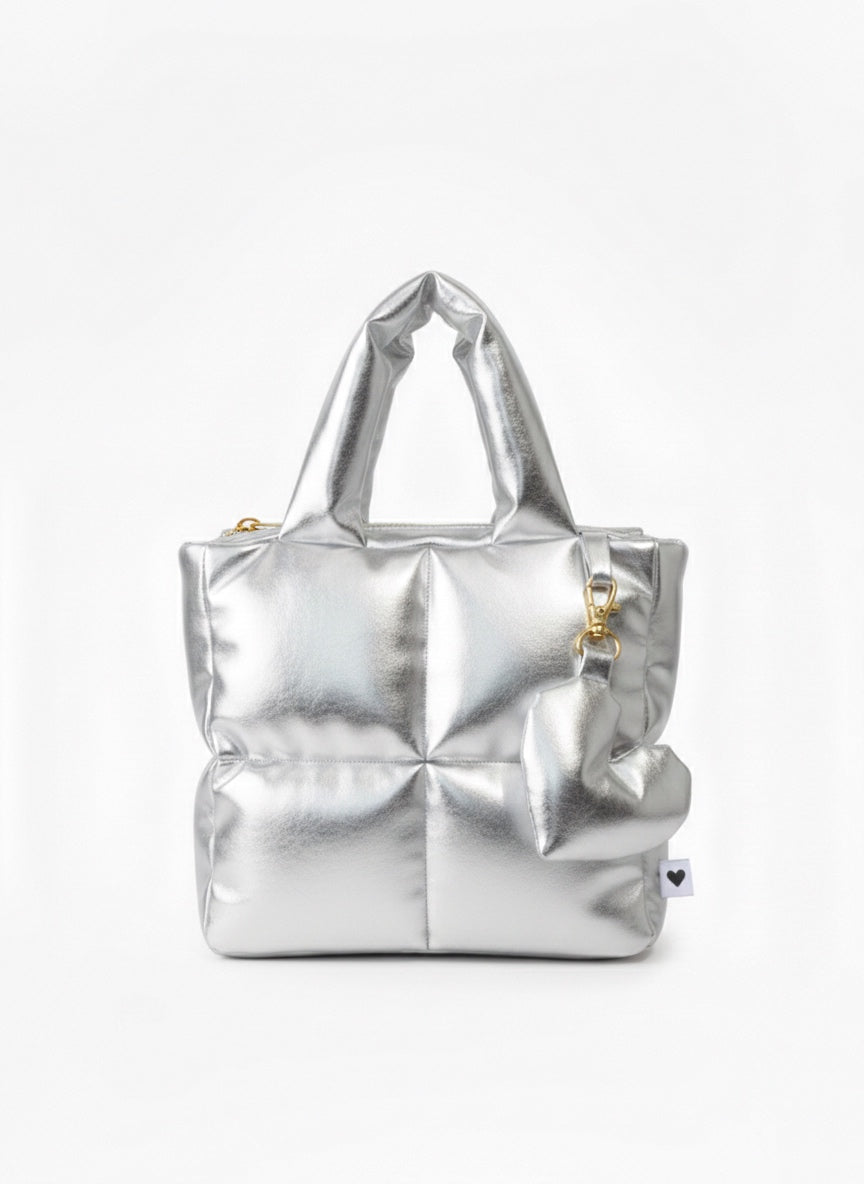Baby Puffer Plata