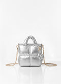Micro Puffer Plata