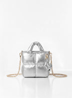 Micro Puffer Plata
