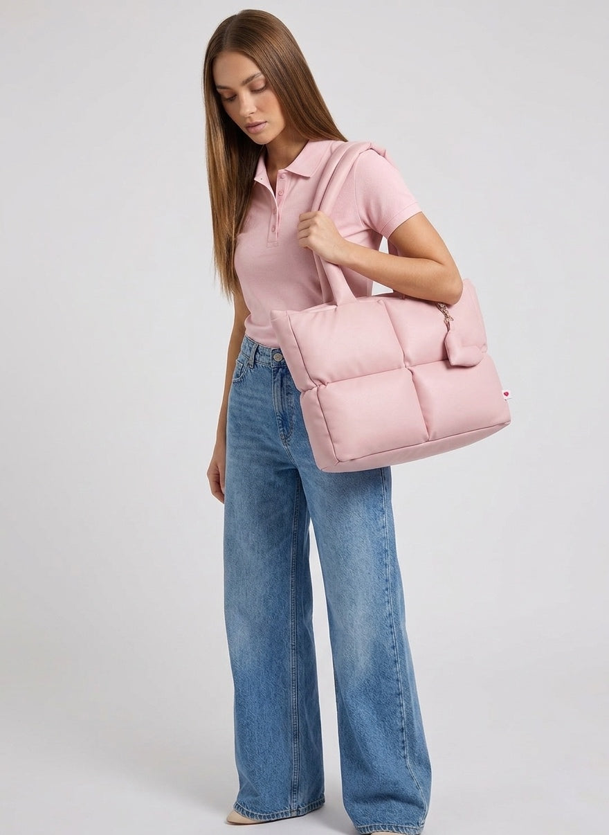 Maxi puffer Rosa