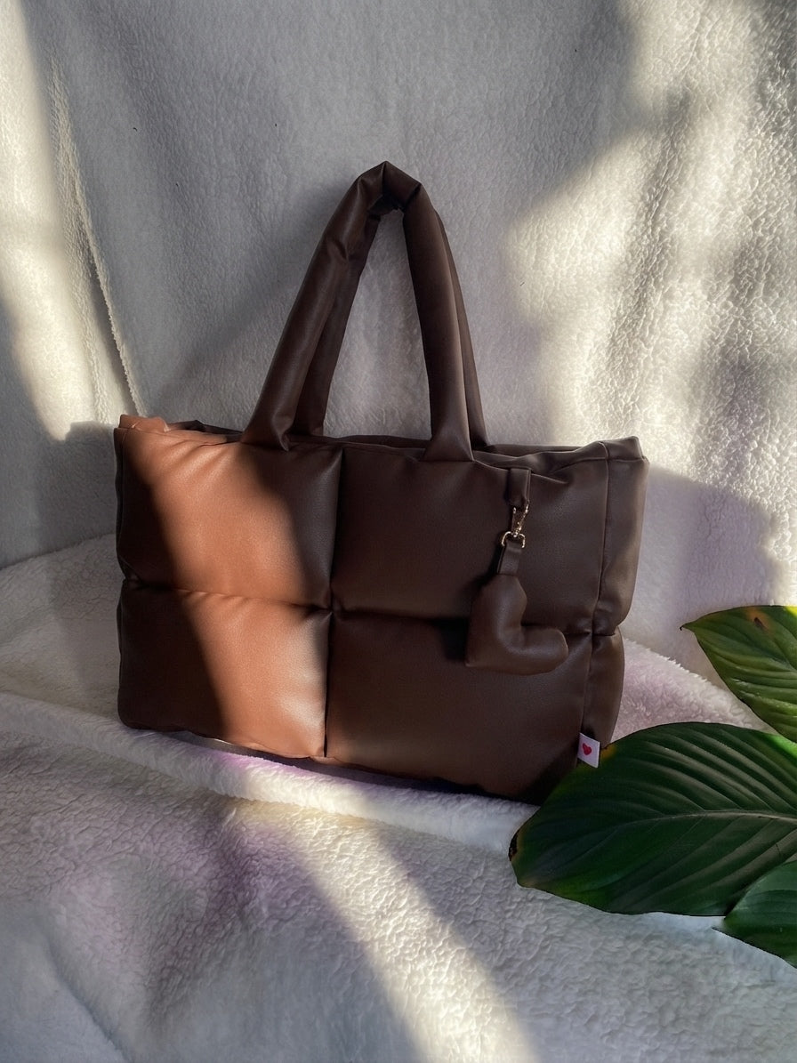 Maxi puffer Chocolate