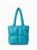 Midi Puffer Turquesa