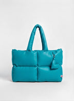 Maxi puffer Turquesa
