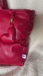 Maxi puffer Roja